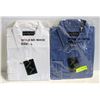Image 1 : NEW MEN'S SHIRTS 1DENIM 1WHITE SIZE L
