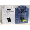 Image 1 : NEW MEN'S SHIRTS 1DENIM 1WHITE SIZE L