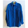 Image 1 : X-LR NOMEXX IIA FLAME RESISTANT ROYAL BLUE SHIRT