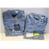 Image 1 : NEW MEN'S SHIRTS 2DENIM SIZE 2XL