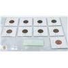 Image 2 : 9 CANADIAN PENNIES, 1940, 1941 ,1945, 1946, 1947,