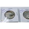 Image 3 : 6 US KENNEDY HALF DOLLARS, 1964, 1968, 1971,