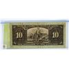 Image 2 : 1937 CANADIAN TEN DOLLAR BANK NOTE
