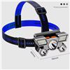 Image 2 : RECHARGEABLE BRIGHT 5-LED WATERPROOF HEADLIGHT