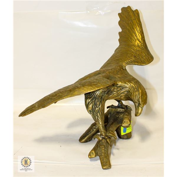 BRASS EAGLE APPROX 6" X 12"