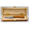 Image 1 : VINTAGE HUNTING KNIFE IN CUSTOM MADE BOX