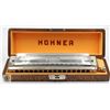 Image 1 : HOHNER CHROMATIC HARMONICA WITH CASE AND BOOK