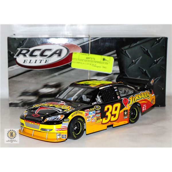 RCCA NASCAR RYAN NEWMAN #39 2010 IMPALA 1:24 SCALE