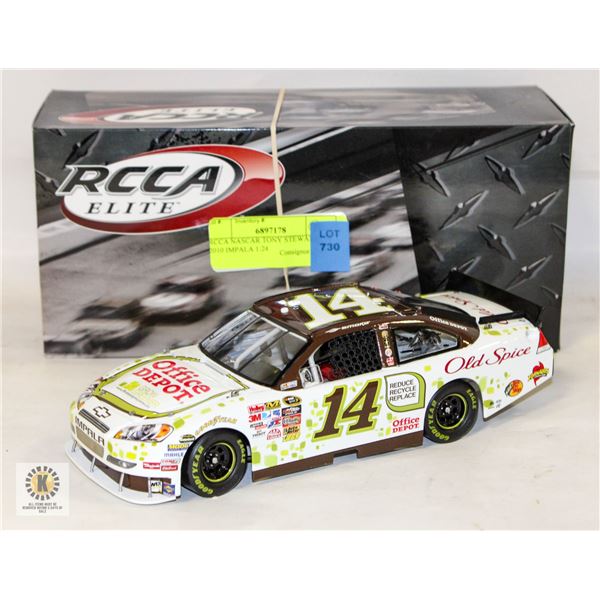 RCCA NASCAR TONY STEWART #14 2010 IMPALA 1:24