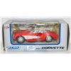 Image 1 : NEW WELLY 1957 CHEVROLET CORVETTE 1:24 SCALE
