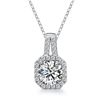Image 4 : 2 CT GRA CERTIFIED ROUND BRILLIANT 925S NECKLACE