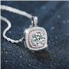 Image 2 : 1 CT GRA CERTIFIED ROUND BRILLIANT 925S NECKLACE