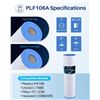 Image 3 : NEW WITH BOX POOLPURE PLF106A - 4PACK OF