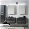 Image 1 : BRAND NEW RALBAY 48" MODERN BLACK LED VANITY LIGHT