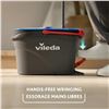 Image 2 : NEW VILEDA EASY WRING RINSE CLEAN SPIN MOP BUCKET