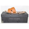 Image 1 : NEW STEVE MADDEN GREEN COGNAC LEA 6.5