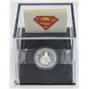 Image 1 : 2013 FINE SILVER SUPERMAN $10 PROOF RCM