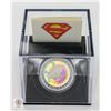 Image 2 : 2013 FINE SILVER 1 OZ SUPERMAN $20 PROOF