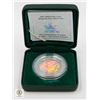 Image 2 : 2002 FINE 1 OZ .9999 SILVER CANADA HOLO LOON