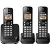 Image 1 : NEW PANASONIC 3 HANDSETS DIGITAL CORDLESS PHONE