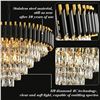 Image 2 : NEW WITH BOX MODERN CRYSTAL CHANDELIER