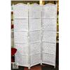 Image 1 : LATTICE 3 PANEL PRIVACY PANEL H-71" NEEDS REFINISH
