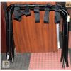 Image 1 : PAIR OF LUGGAGE CADDIES FOLDING