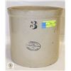 Image 1 : ANTIQUE / VINTAGE STONEWARE 3 GALLON CROCK