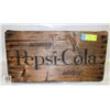 Image 1 : ANTIQUE / VINTAGE PEPSI-COLA WOOD CRATE