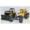 Image 1 : TONKA GRADER SOLD WITH TONKA PLOW