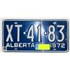 Image 1 : VINTAGE ALBERTA LICENSE PLATE 1972