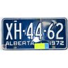 Image 1 : VINTAGE ALBERTA LICENSE PLATE 1972