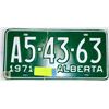 Image 1 : VINTAGE ALBERTA LICENSE PLATE 1971
