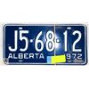 Image 1 : VINTAGE ALBERTA LICENSE PLATE 1972
