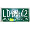 Image 1 : VINTAGE ALBERTA LICENSE PLATE 1971