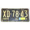 Image 1 : PAIR OF MATCHING ALBERTA PLATES 1969
