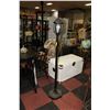 Image 1 : BLACK STANDUP CORDDED PATIO LANTERN 61" TALL