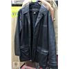 Image 1 : EDDIE BAUER MENS L GENUINE LAMB LEATHER