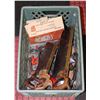 Image 1 : PLASTIC CRATE OF VARIOUS VINTAGE HANDTOOLS
