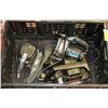 Image 1 : 3 ESTATE PLUG-IN ELECTRIC TOOLS IN BLACK CRATE
