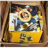 Image 1 : BOX OF NEW EMPTY HOCKEY CARD BINDERS