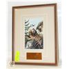 Image 1 : VINTAGE 1994 FRAMED "SILENT GUIDENCE"