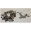 Image 1 : ESTATE CHARM BRACELETS (SOME CHARMS BROKEN)