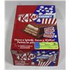 Image 1 : NEW CASE OF 23 KIT KAT CHUNKY POPCORN WAFER BARS