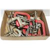 Image 1 : BOX OF METAL C-CLAMPS