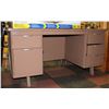 Image 1 : HEAVY DUTY METAL DESK H-30" W-31" L-60.5"