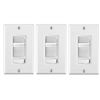 Image 1 : NEW 3 PACK LEVITON SURESLIDE DIMMERS W PRESET SWIT