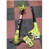 Image 1 : RYOBI 18 VOLT TRIMMER/BLOWER 2 BATTERIES