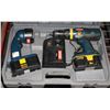Image 1 : 18 VOLT RYOBI DRILL & LIGHT W/ CHARGER