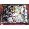 Image 1 : TRAY OF ASSORTED HARDWARE & ADHESIVE